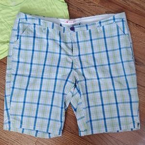 Womens Plaid Short